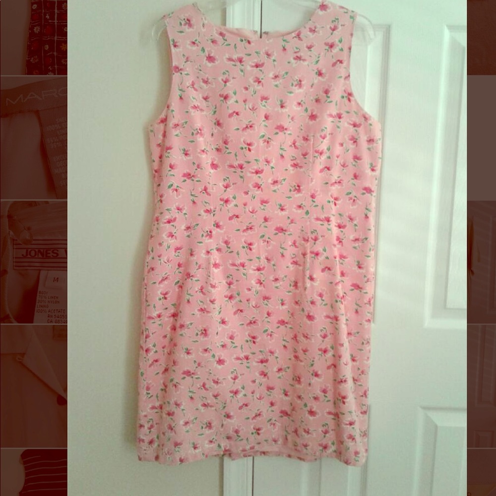 Pink Mini Sun Dress Size 14